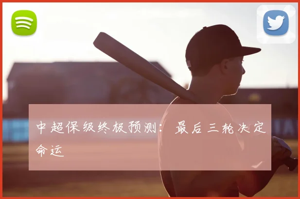 中超保级终极预测：最后三轮决定命运